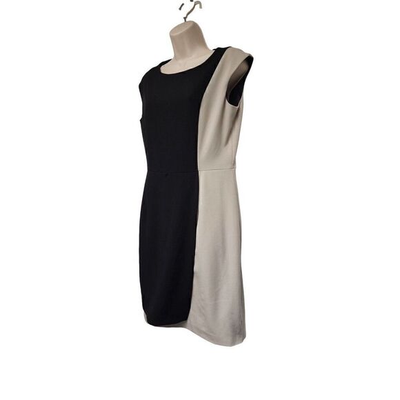 Marvin Richards Color Block Knee-Length Sheath Dress Size 8 - Picture 2 of 8